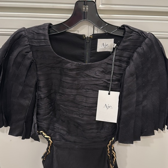 NWT Aje 8 Monica Chain Link Mini Dress - Picture 3 of 9